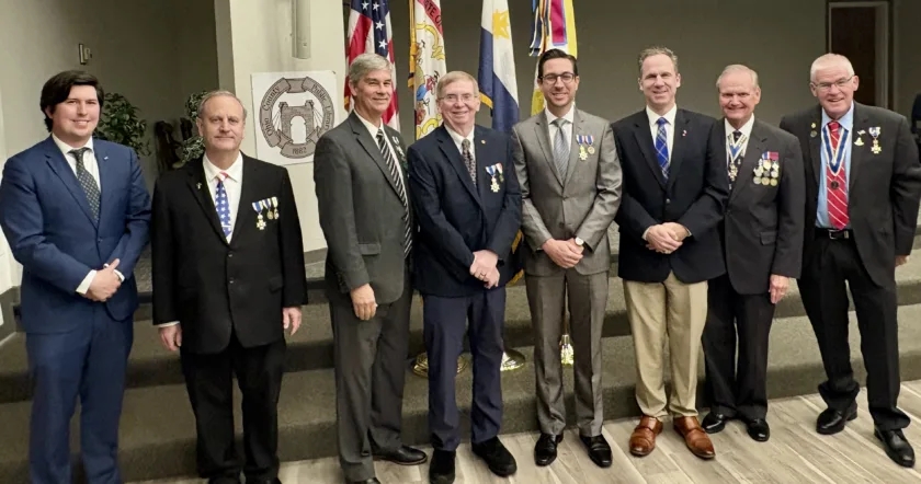 Fort Henry Chapter Inducts New Members, Installs Officers